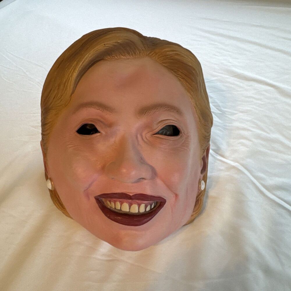 Hillary Clinton Full Head Rubber Costume Halloween Mask